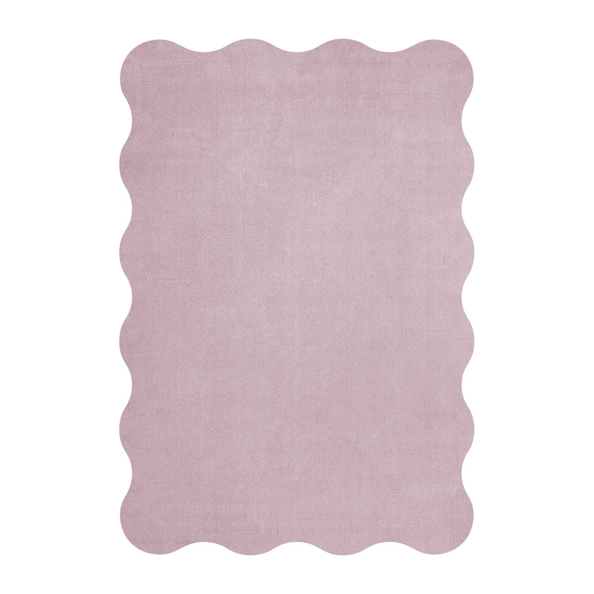 Layered Scallop villamatto 160 x 230 cm Pink lavender