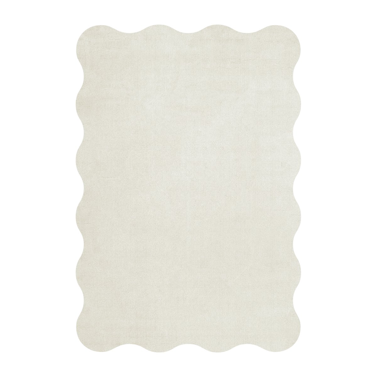 Layered Scallop villamatto 180 x 270 cm Bone white