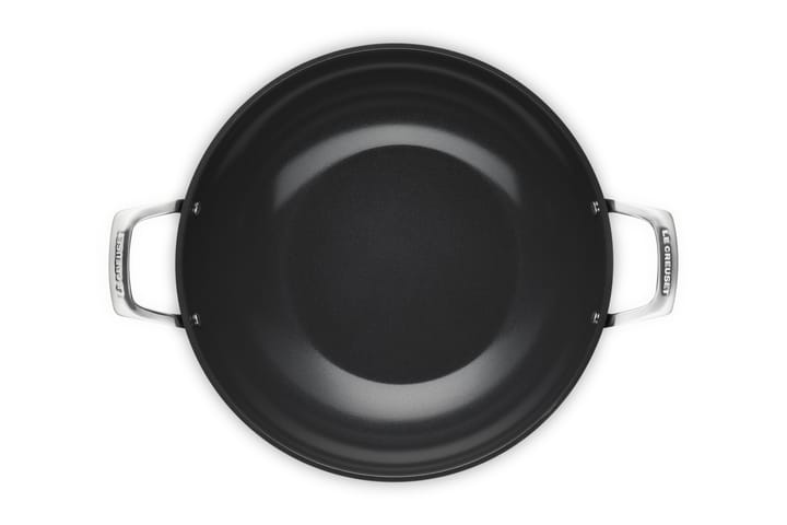 Keraaminen wok-pannu 2 kahvaa, 32 cm Le Creuset