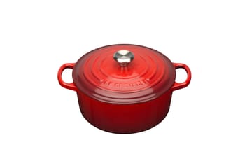 Le Creuset pyöreä pata Ø22 cm - Cerise - Le Creuset