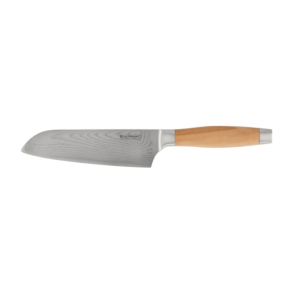 Le Creuset Le Creuset santoku-veitsi oliivipuukahvalla 18 cm