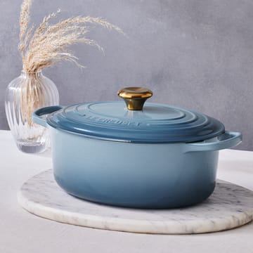 Le Creuset Signature Ovaali pata 4.1 l - Chambray - Le Creuset