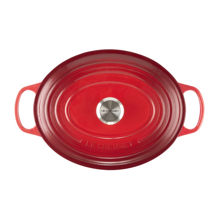 Le Creuset Signature ovaali pata 6,3 l, Cerise Le Creuset