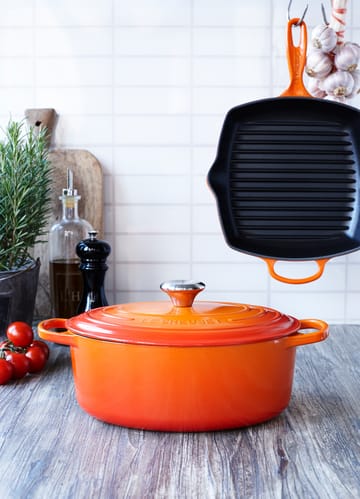 Le Creuset Signature ovaali pata 6,3 l - Volcanic - Le Creuset