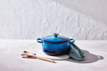 Le Creuset Signature Pyöreä pata 4.2 l - Azure blue - Le Creuset