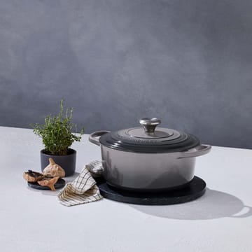 Le Creuset Signature Pyöreä pata 4.2 l - Flint - Le Creuset