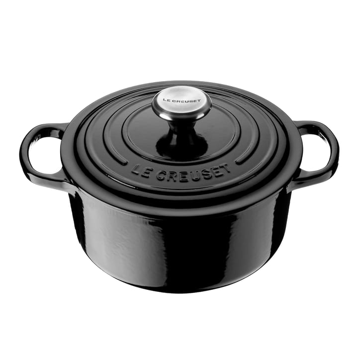 Le Creuset Signature Pyöreä pata 4.2 l - Musta - Le Creuset