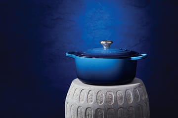 Le Creuset Signature pyöreä pata 6,7 l - Azure blue - Le Creuset