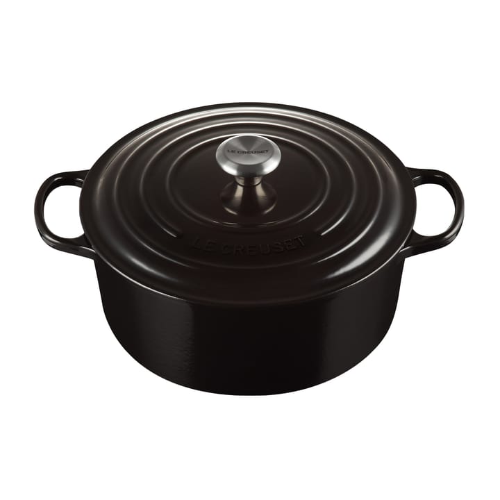 Le Creuset Signature pyöreä pata 6,7 l - Black - Le Creuset