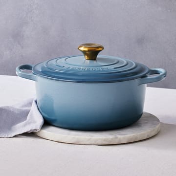 Le Creuset Signature pyöreä pata 6,7 l - Chambray - Le Creuset