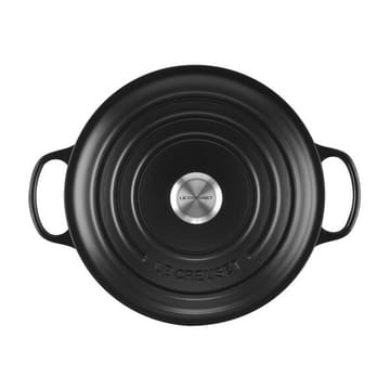 Le Creuset Signature pyöreä pata 6,7 l - Matte black - Le Creuset