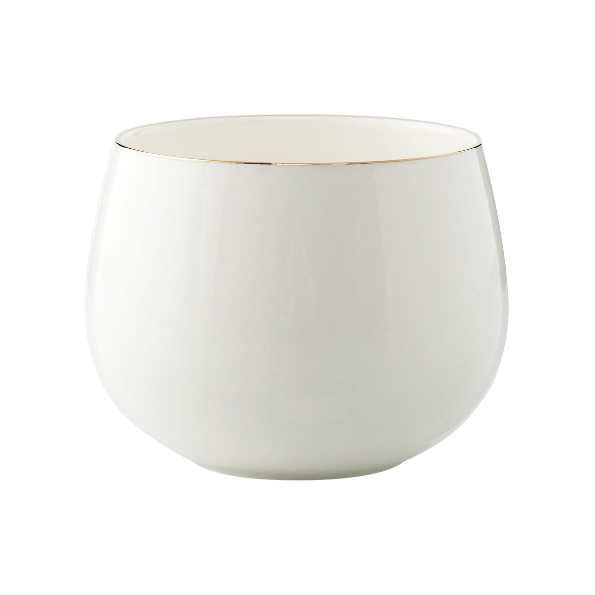 Lene Bjerre Clara kulho Ø12 cm White-light gold