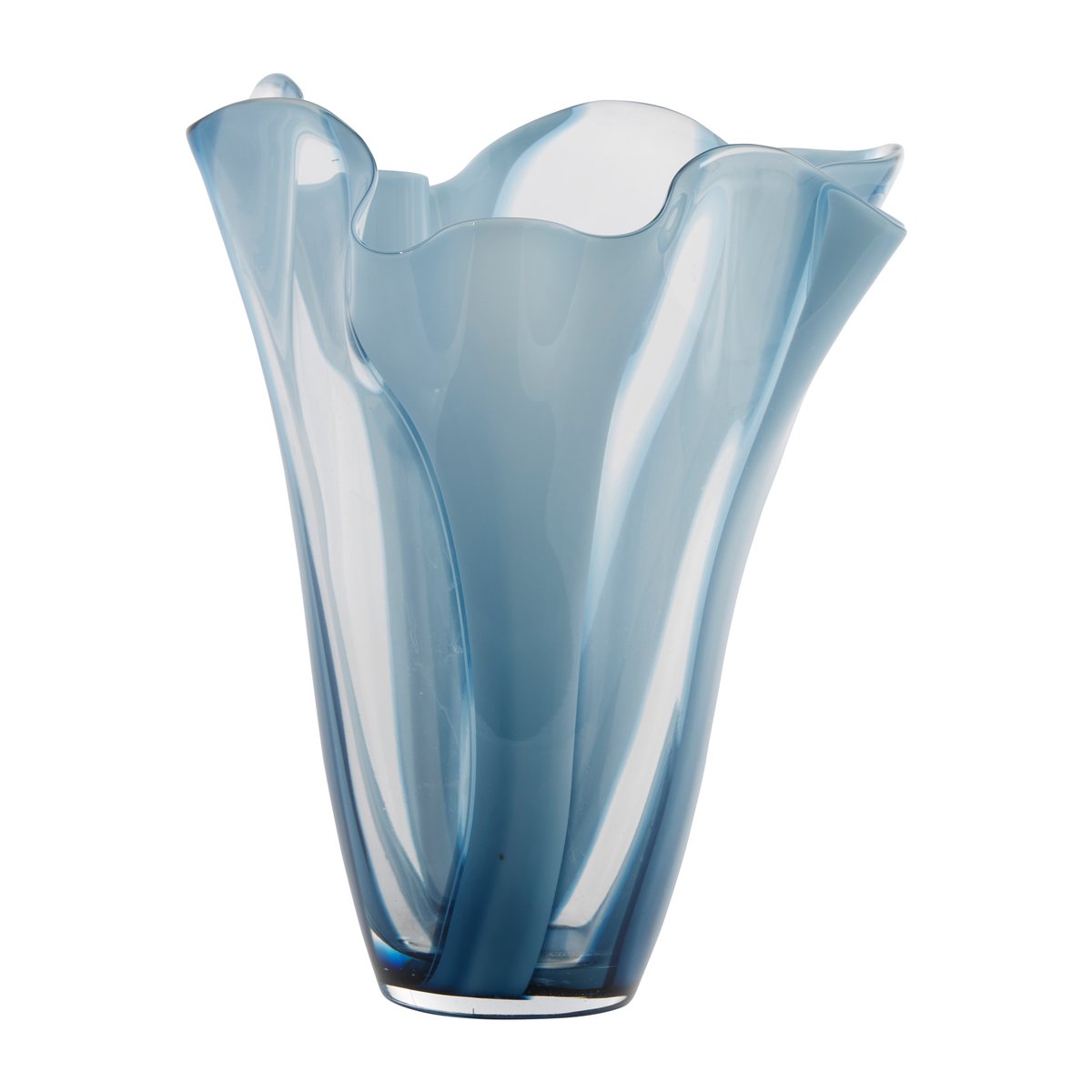 Lene Bjerre Domia maljakko Ø 20 cm Blue-clear