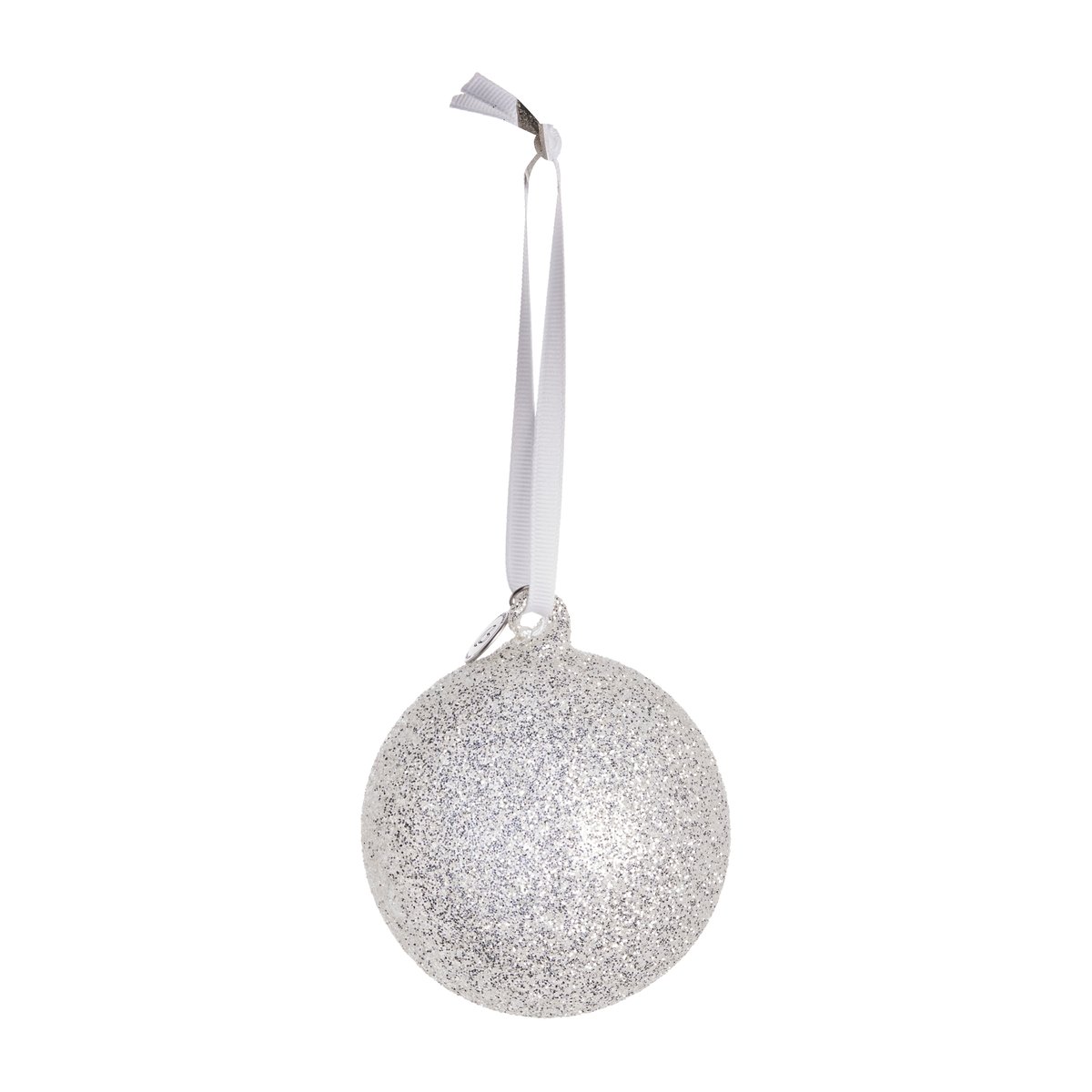 Lene Bjerre Glitter joulupallo Ø10 cm hopea