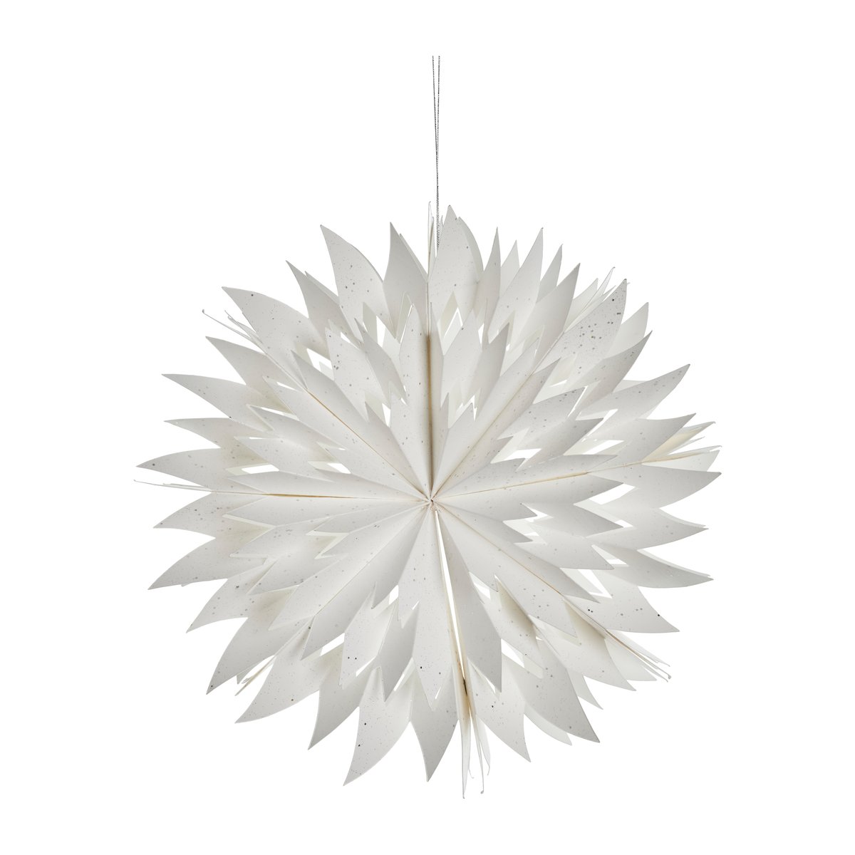 Lene Bjerre Pappia lumihiutale 30 cm white