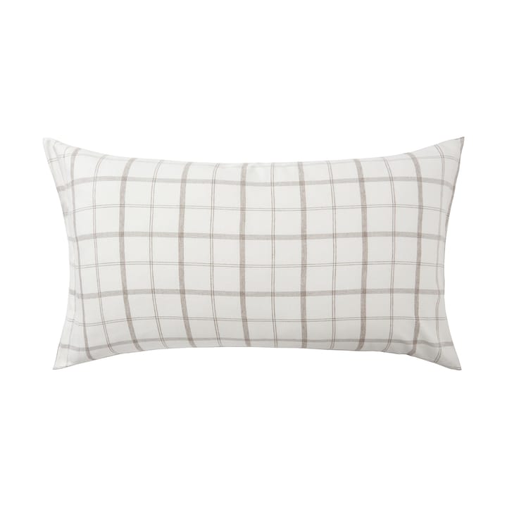 Checked Flannel -tyynyliina 50 x 90 cm, White-brown Lexington