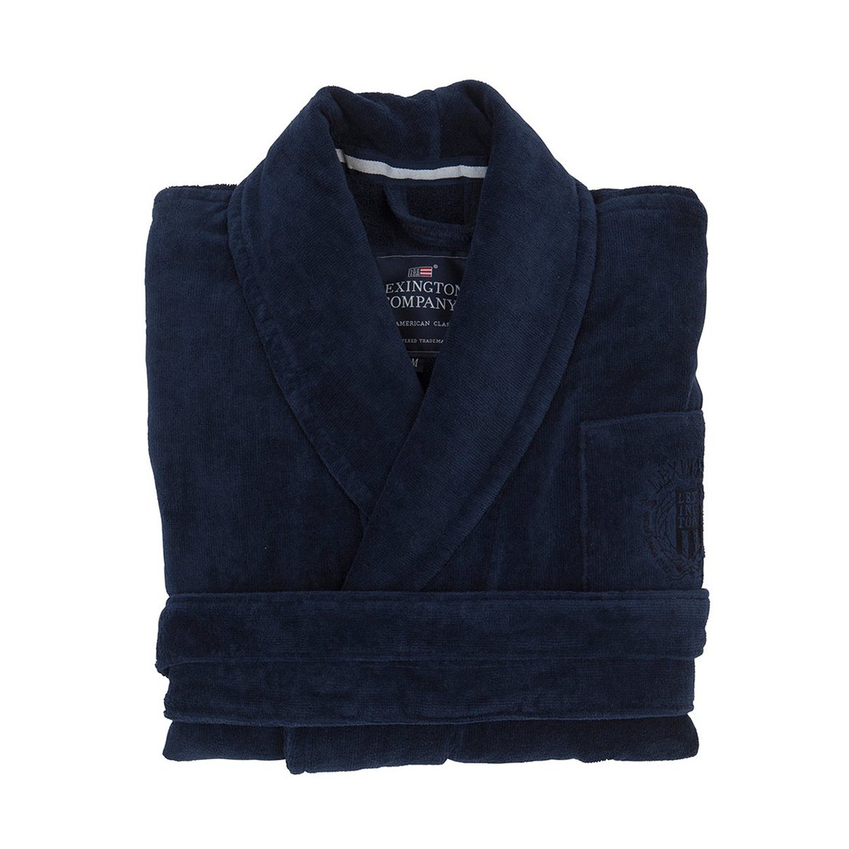 Lexington Hotel Velour -aamutakki M Dress Blue