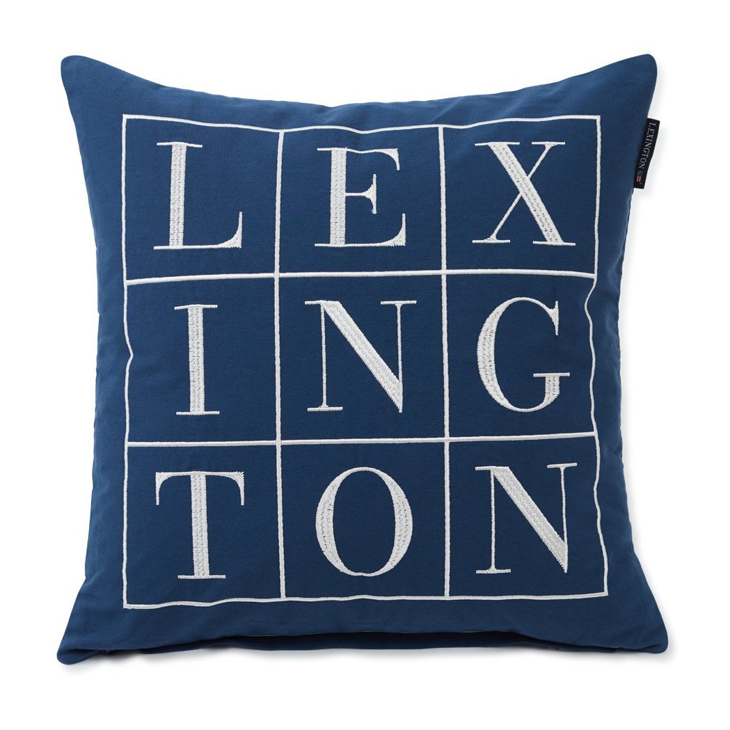 Lexington Icons Logo tyynynpäällinen 50×50 cm Blue