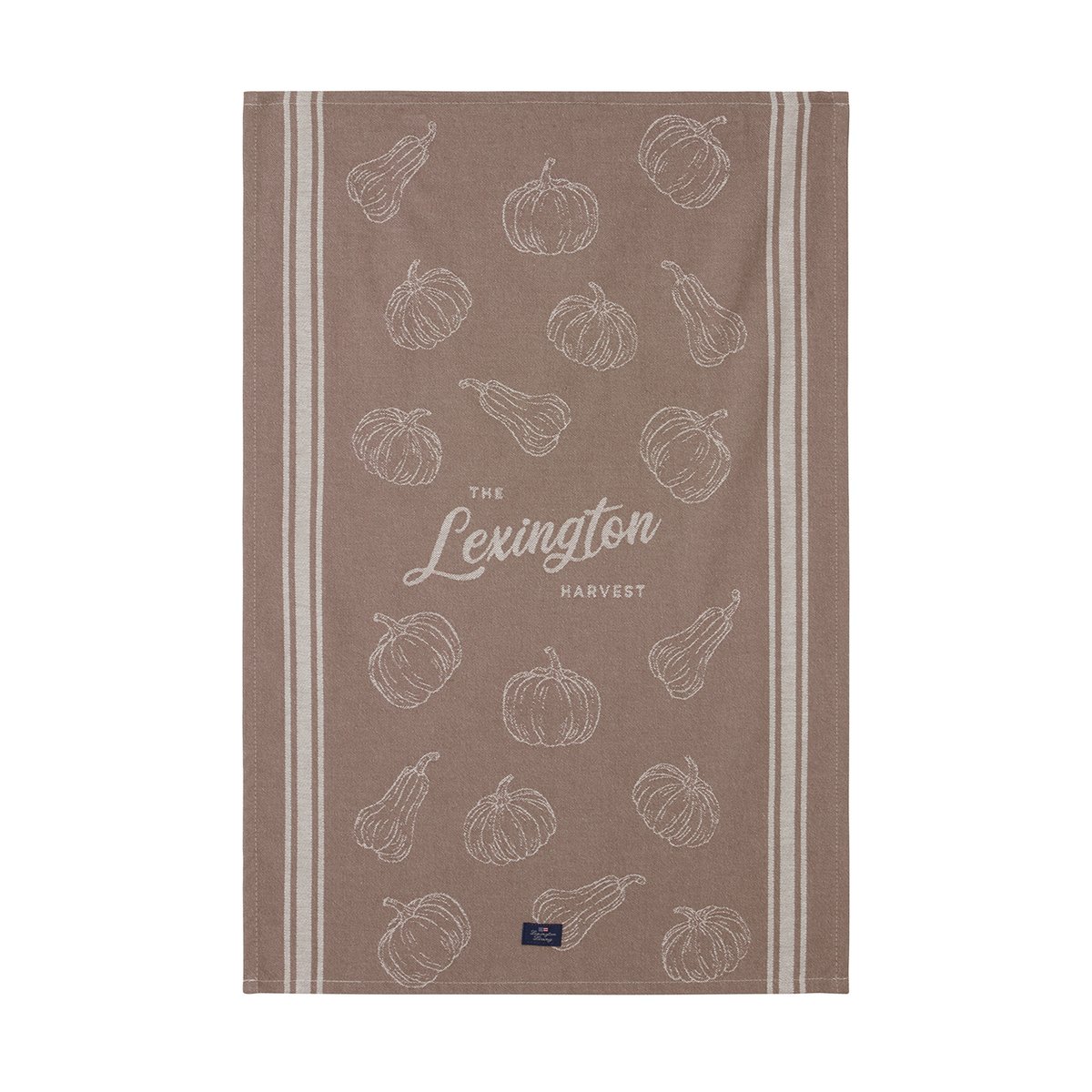 Lexington Orgaaninen puuvilla Jacquard keittiöpyyhe 50×70 cm Brown