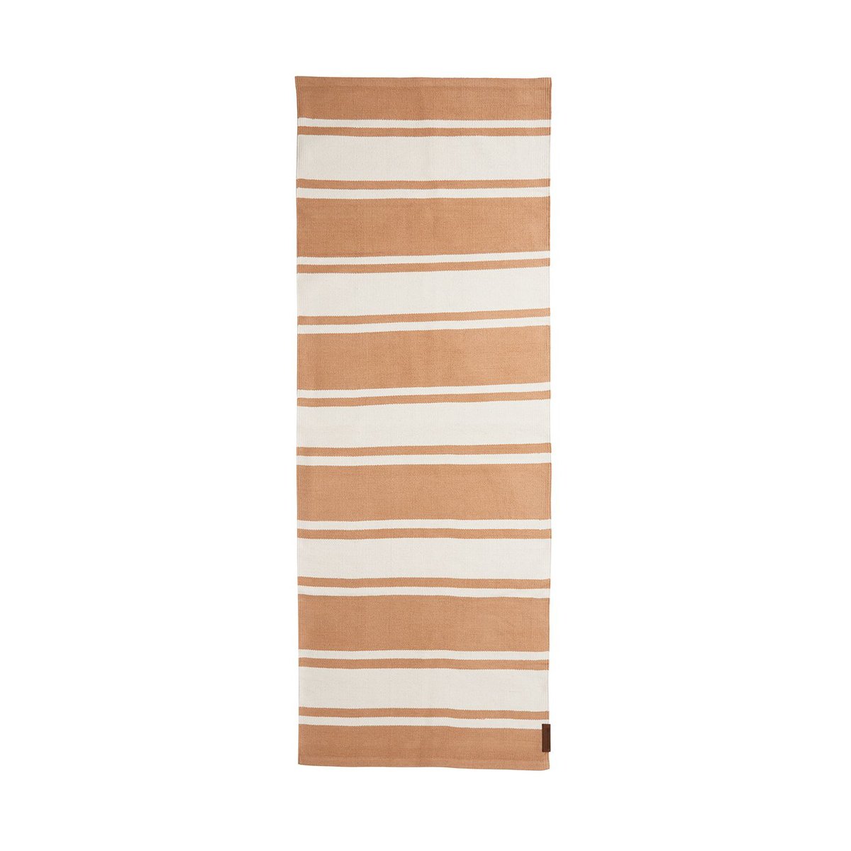 Lexington Organic Striped Cotton käytävämatto 70×130 cm Beige-white