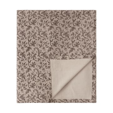 Painettu kierrätetty puuvillapöytäliina 150x250 cm - Light beige - Lexington