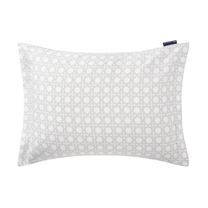 Rattan Printed tyynyliina 50x60 cm, White Lexington