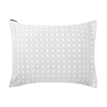 Rattan Printed tyynyliina 50x60 cm - White - Lexington