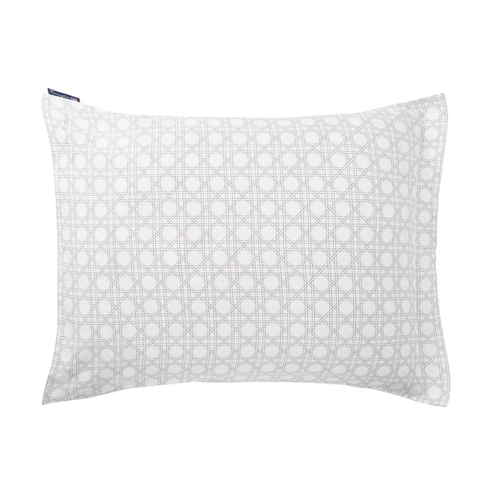 Rattan Printed tyynyliina 50x60 cm, White Lexington