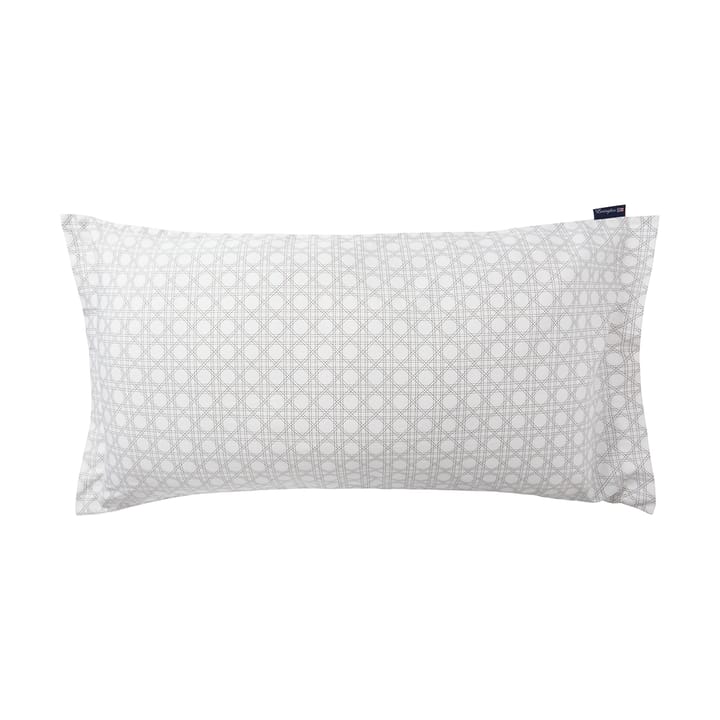 Rattan Printed tyynyliina 50x90 cm - White - Lexington