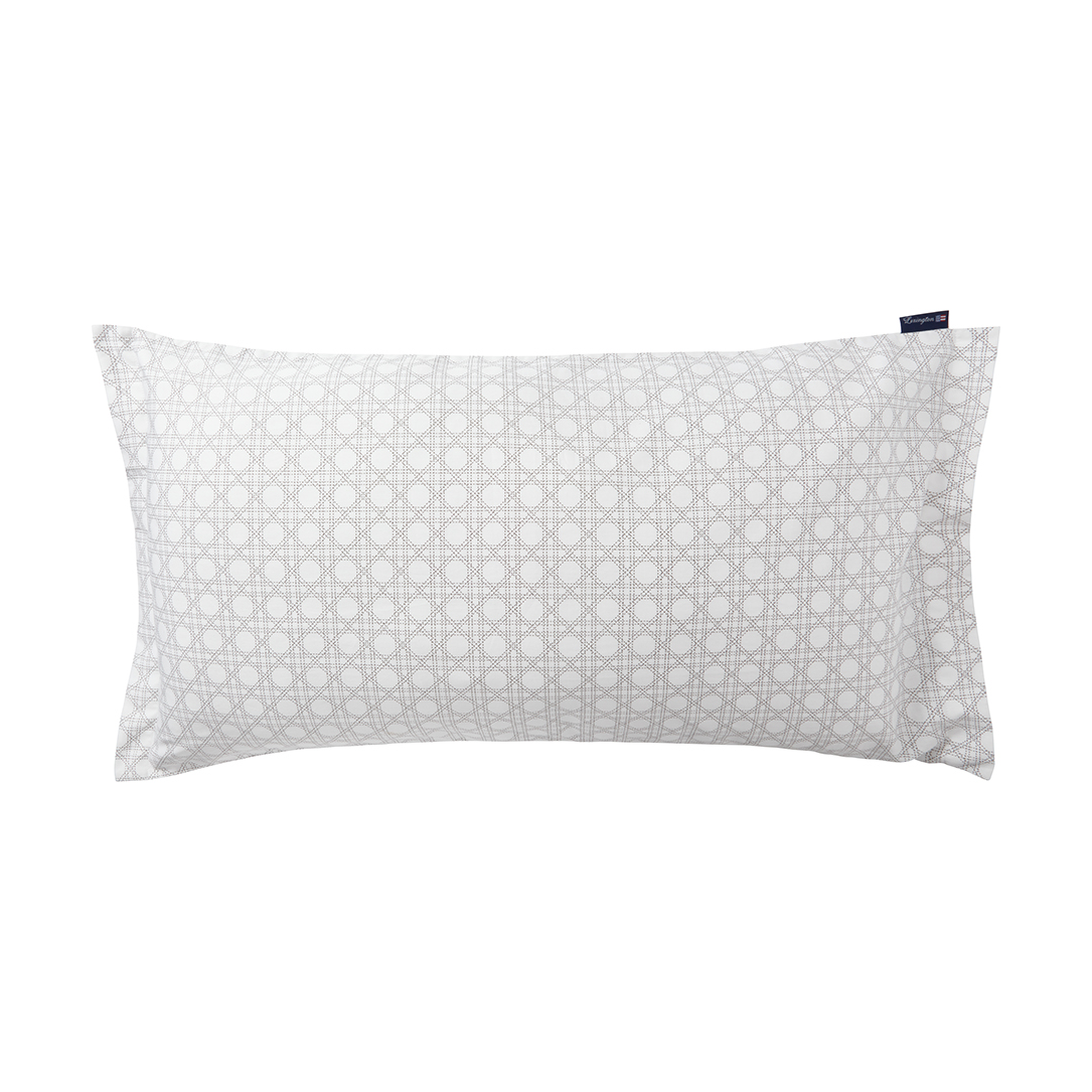 Lexington Rattan Printed tyynyliina 50×90 cm White