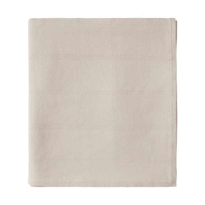 Ruudullinen Jacquard päiväpeitto 160x240 cm, Light beige Lexington