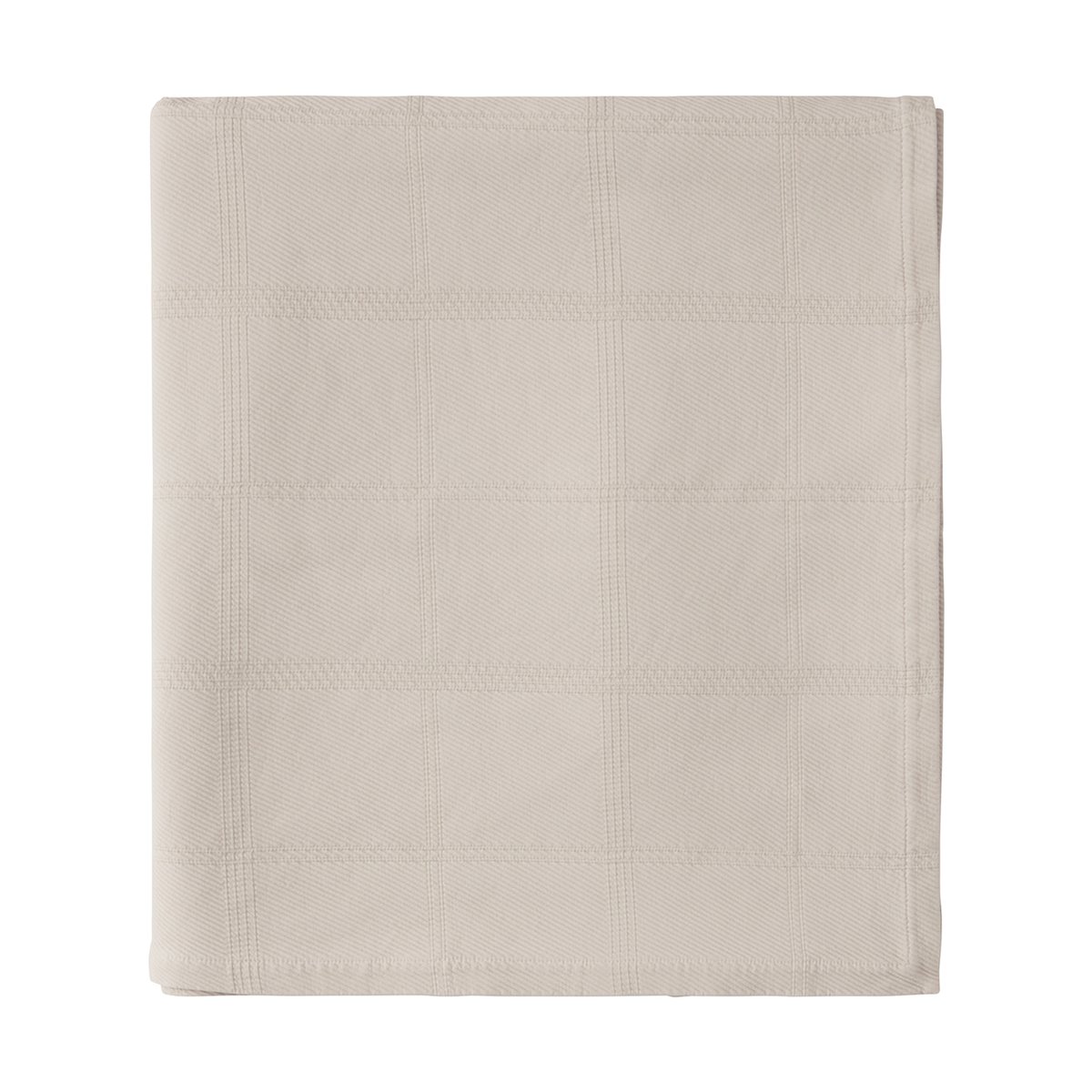 Lexington Ruudullinen Jacquard päiväpeitto 160×240 cm Light beige