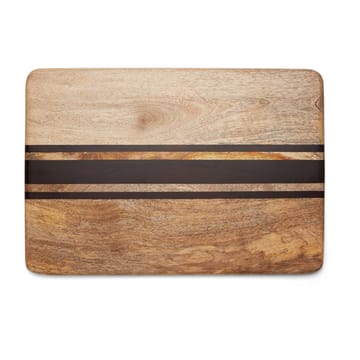 Wood serving board stripes - 40 x 28 cm - Lexington