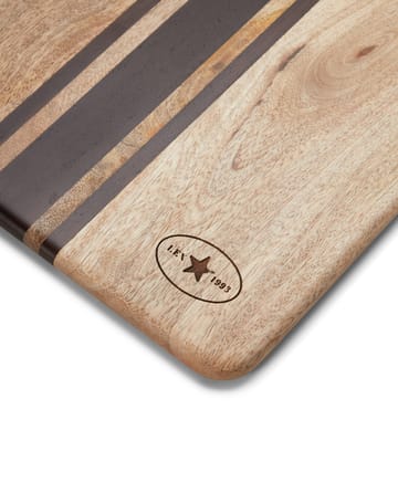 Wood serving board stripes - 40 x 28 cm - Lexington