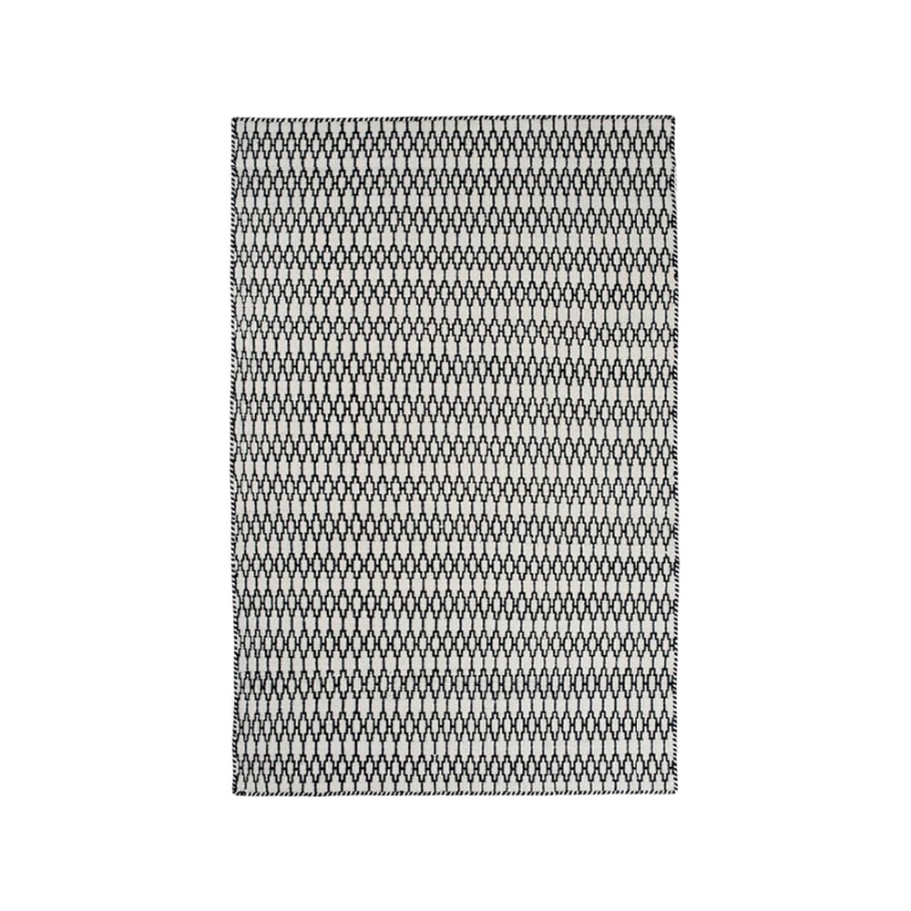 Linie Design Elliot matto White/black 200 x 300 cm