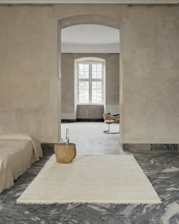 Soft Savannah villamatto, White, 140 x 200 cm Linie Design