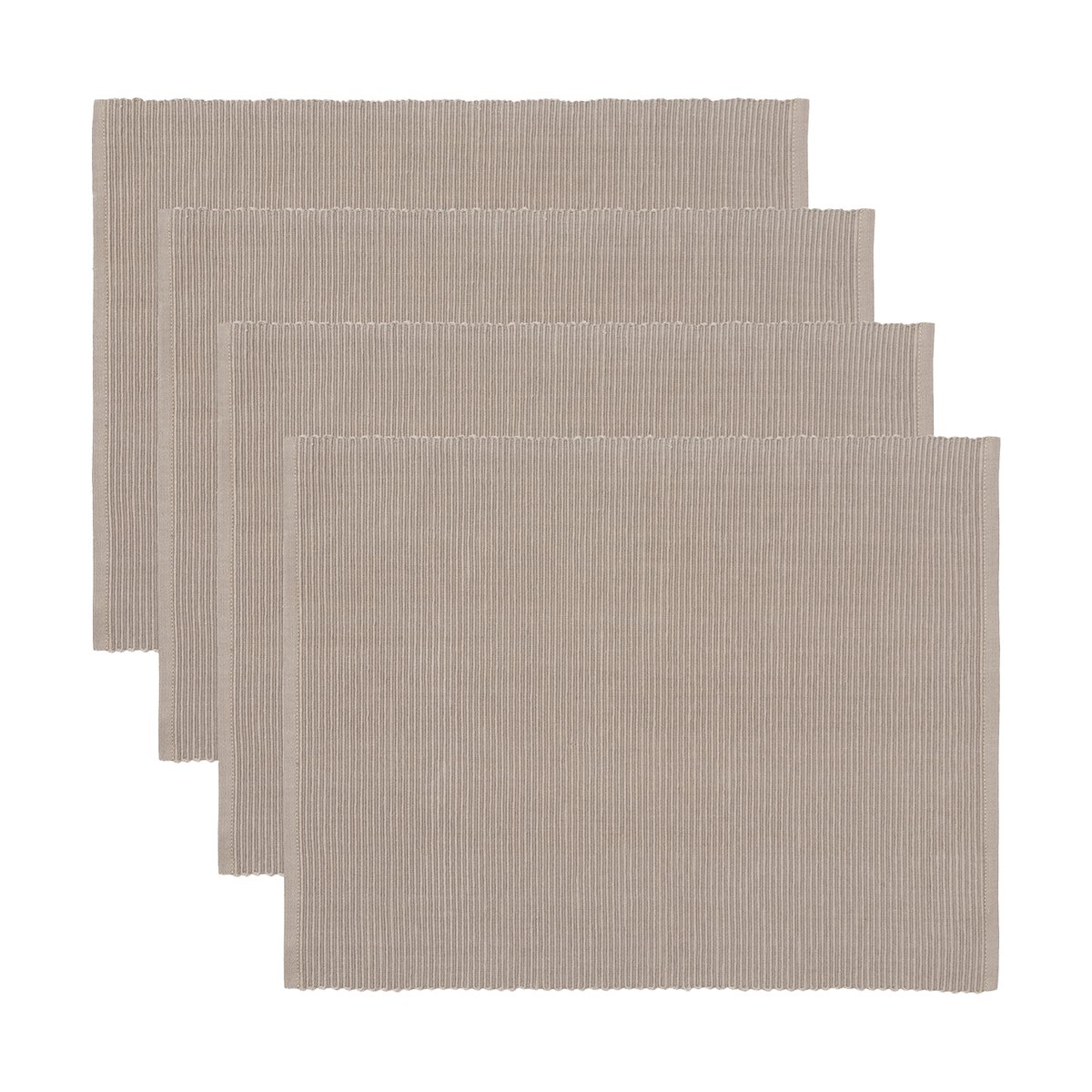 Linum Uni pöytätabletti 35×46 cm 4-pack Myyränruskea