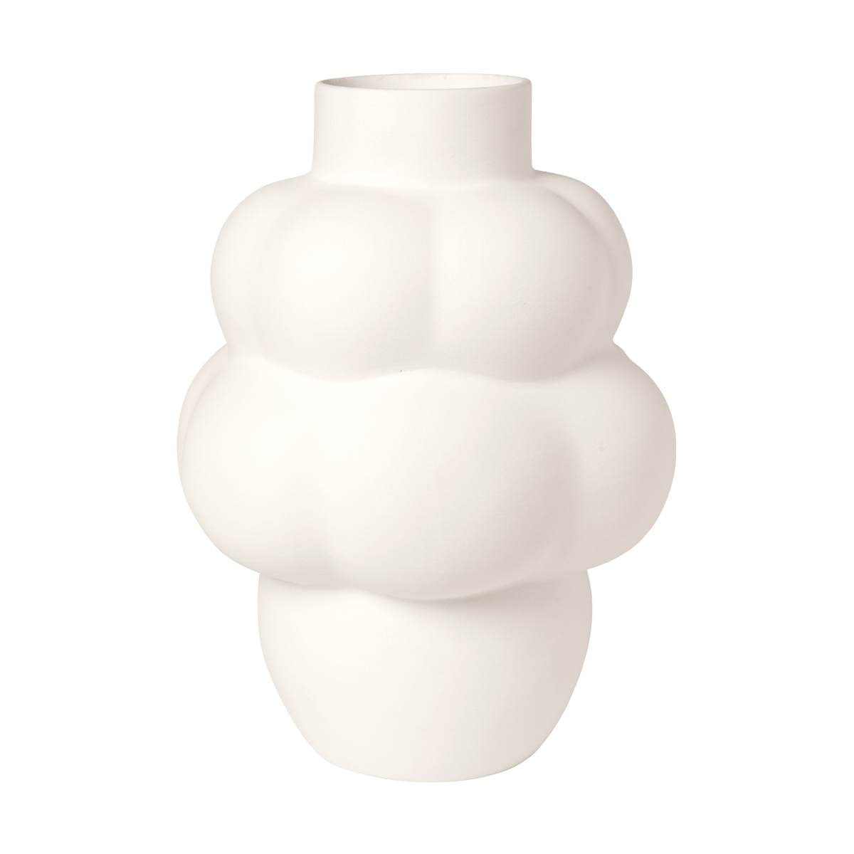 Louise Roe Balloon 04 maljakko Petit 18 cm Raw White