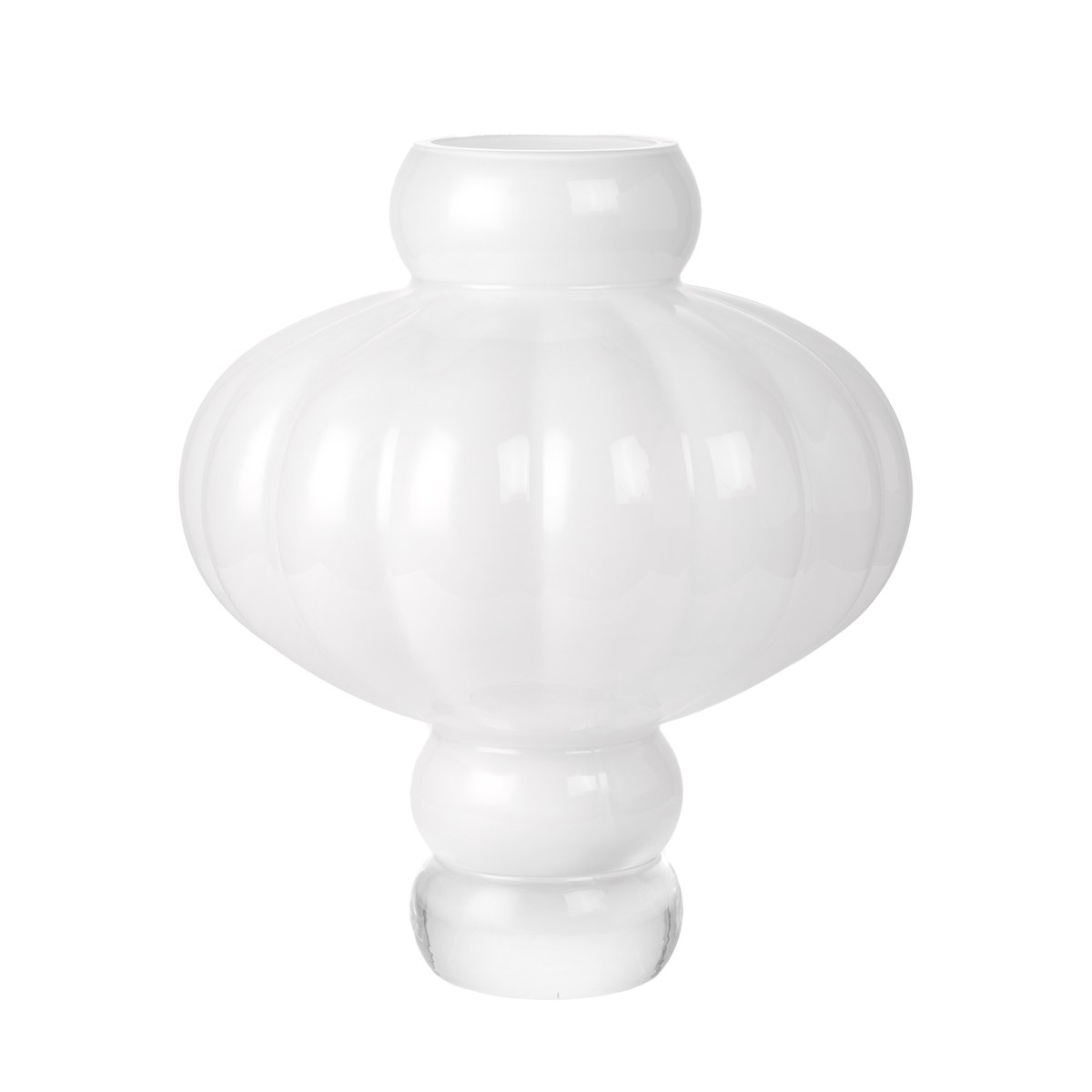 Louise Roe Balloon 08 maljakko 30 cm Opal White