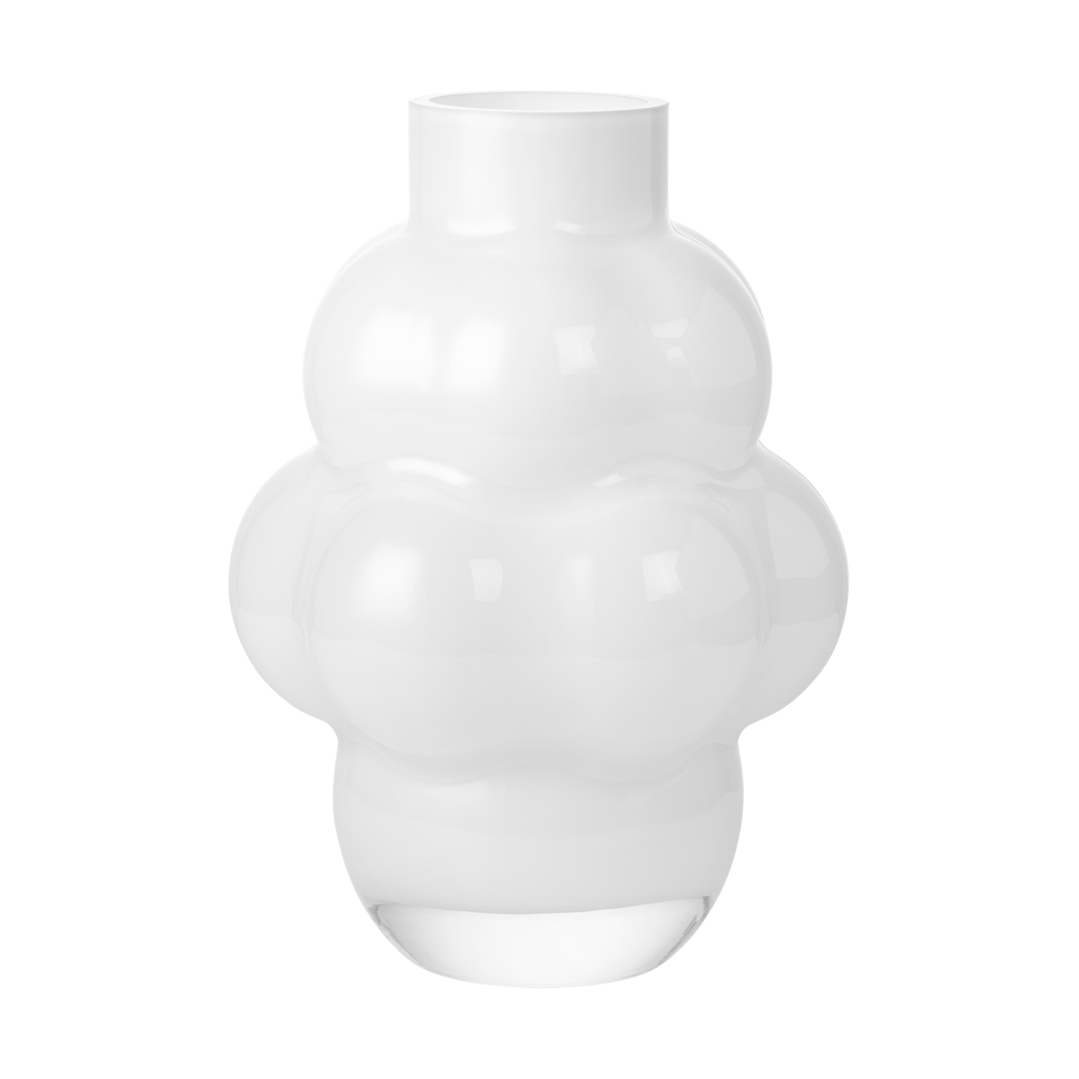 Louise Roe Balloon maljakko 04 32 cm Opal White