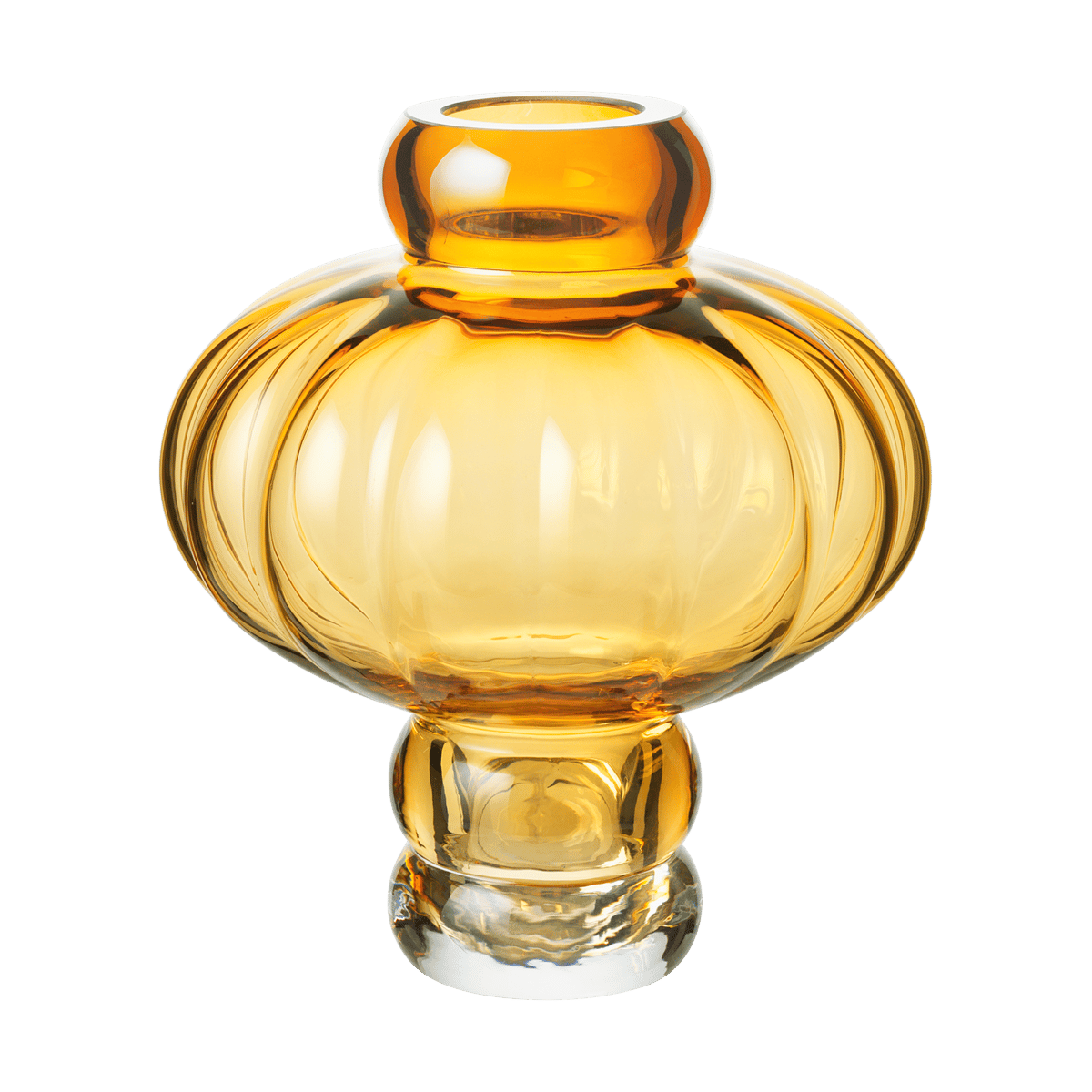 Louise Roe Balloon maljakko 20 cm Amber