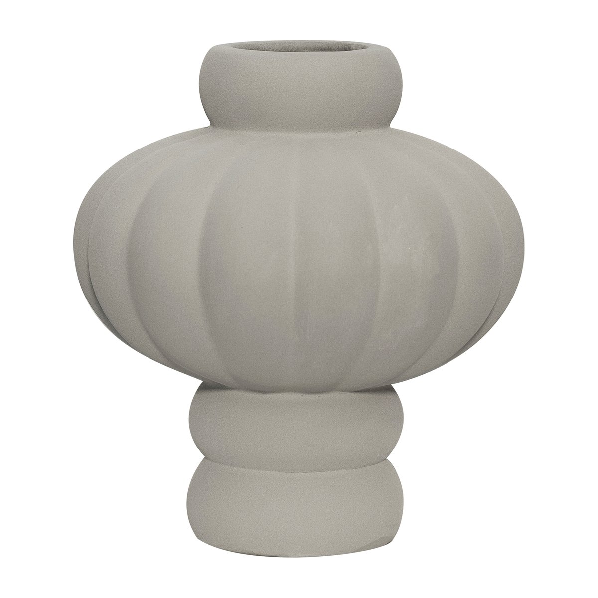 Louise Roe Balloon maljakko 20 cm Sanded Grey