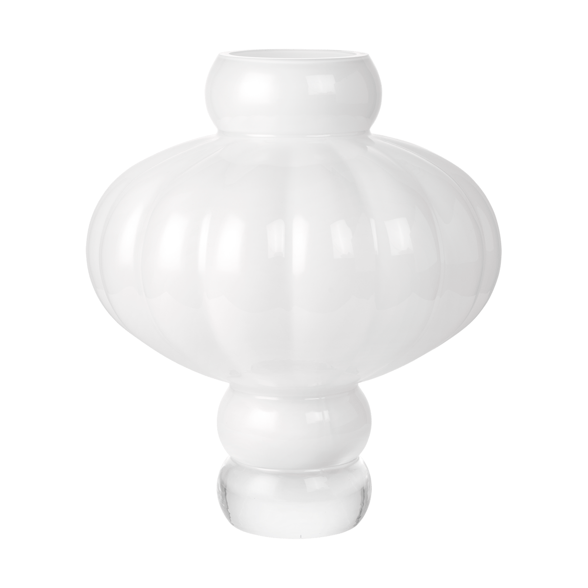 Louise Roe Balloon maljakko 40 cm Opal White