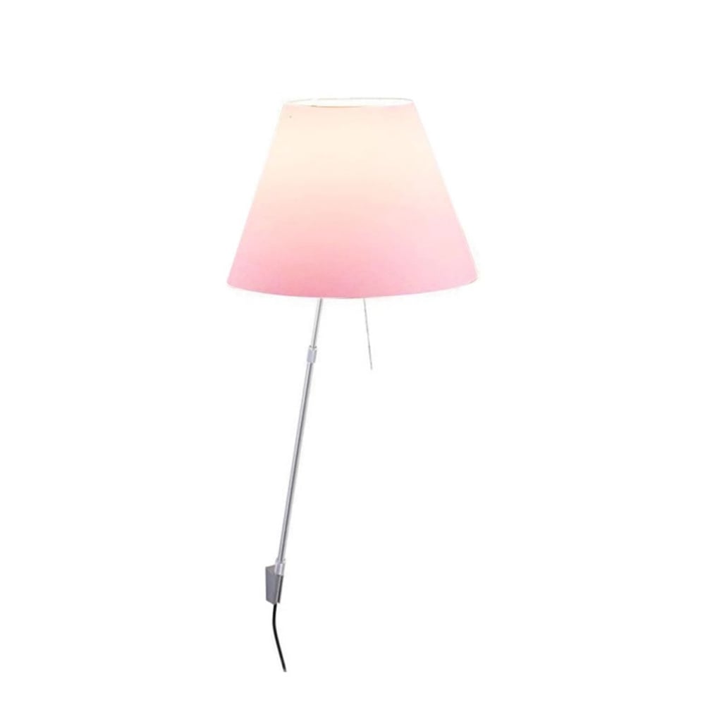 Luceplan Costanza D13 a -seinävalaisin Edgy pink