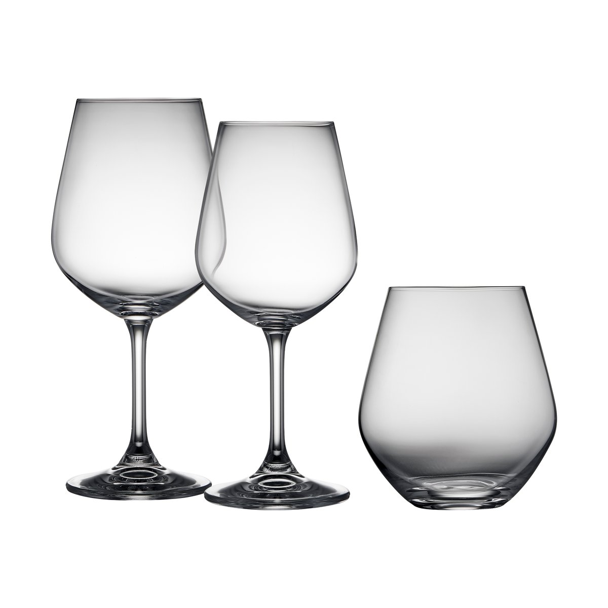 Lyngby Glas Lyngby Glas -lasisetti 18 osaa Kristalli