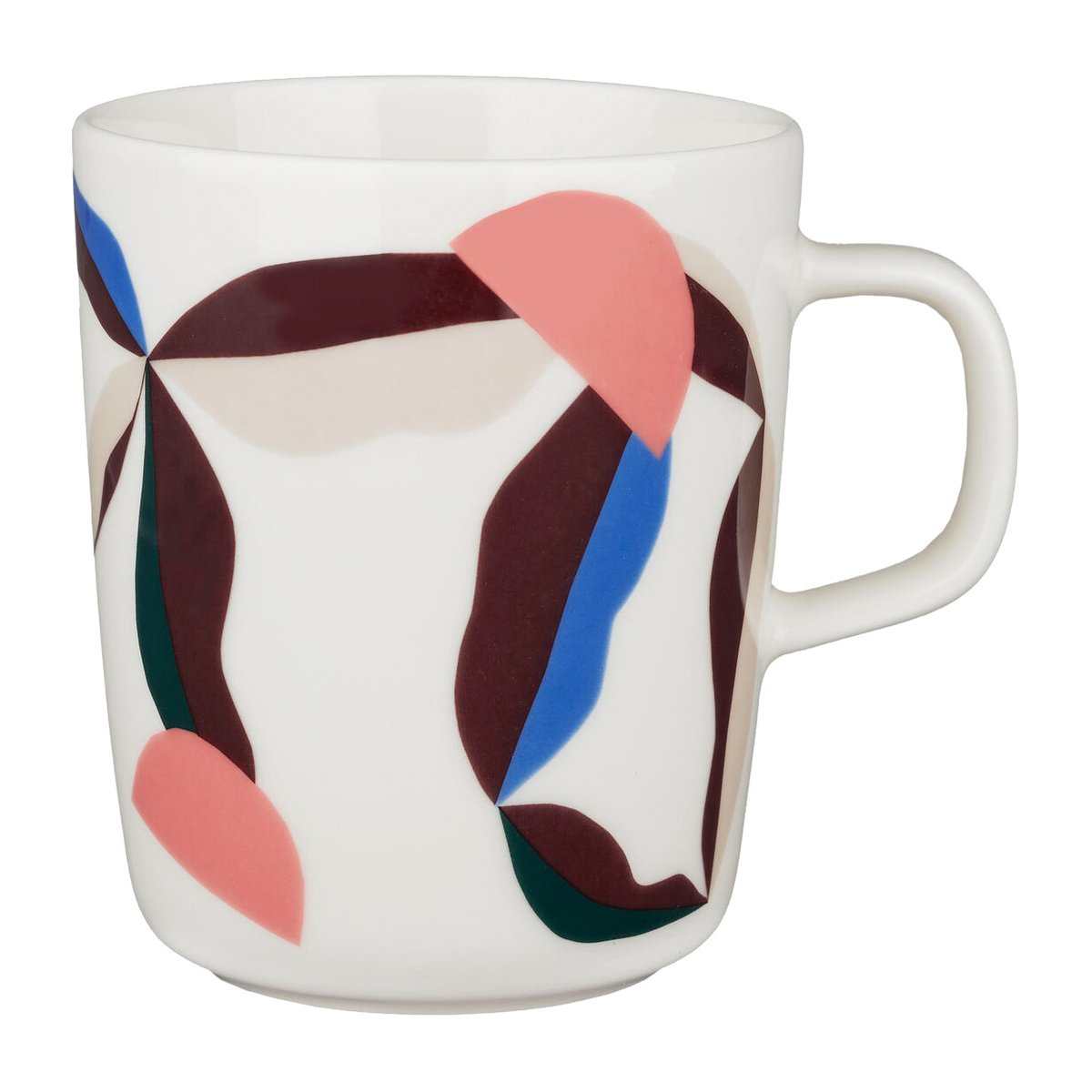 Marimekko Berry kuppi 25 cl White-blue-powder-darkwine