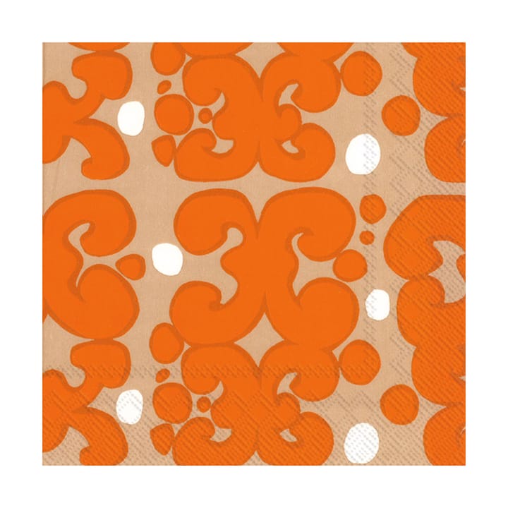 Keidas servetti 33x33 cm 20 kpl - Oranssi - Marimekko