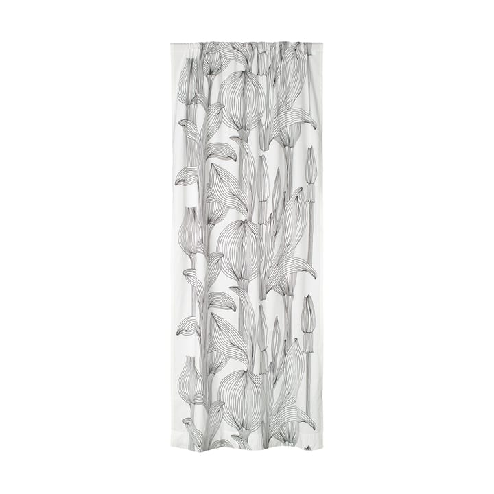 Kukat Puhkeavat verhopari 135x245 cm - White-black - Marimekko