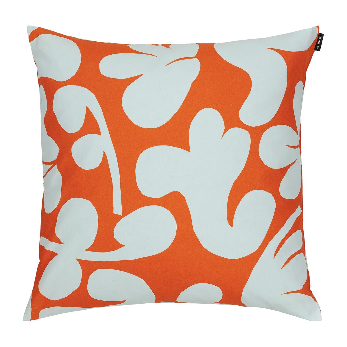 Marimekko Leikko tyynynpäällinen 50 x 50 cm Oranssi-vaaleansininen