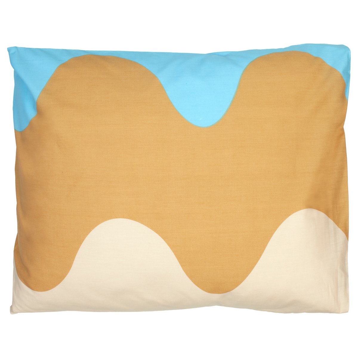 Marimekko Lokki tyynyliina 50×60 cm Beige-Sininen